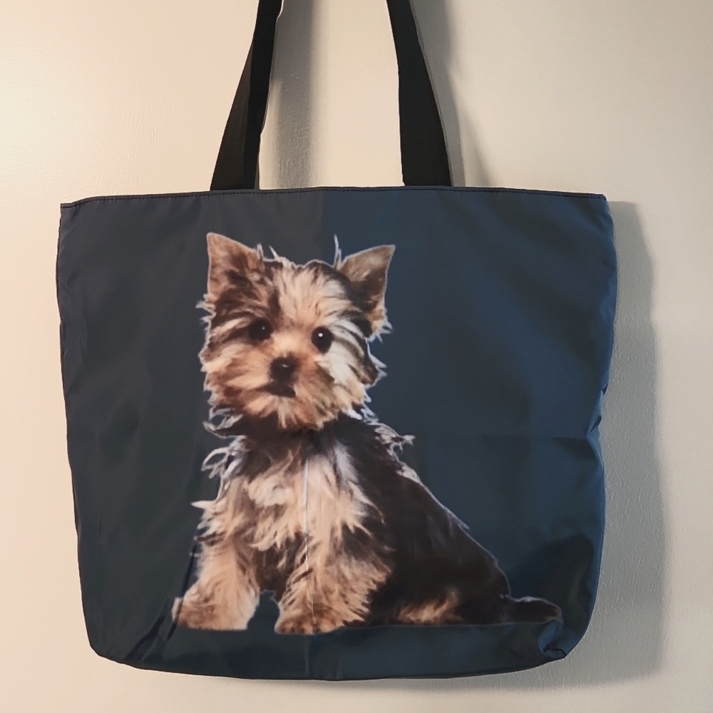 NEW- Tote Bag, Storage Bag- Dog - Yorkie - Picture 2 of 5